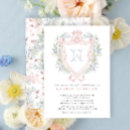 Search for crown baby shower invitations Pink