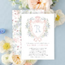 Search for monogram baby shower invitations Modern