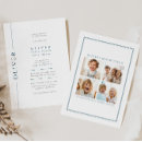 Search for blue and white invitations Simple