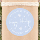 Search for company holiday stickers Snowflake