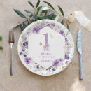 Search for purple butterfly plates Floral