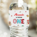 Search for christmas water bottle labels Christmas birthday party