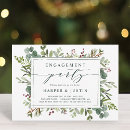 Search for greenery engagement party invitations Eucalyptus