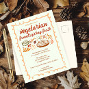 Search for vegetarianism postcards Thanksgiving