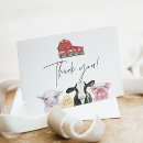 Search for country thank you cards Farm animals