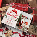 Search for santa birthday invitations Red