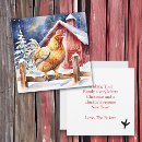 Search for rooster christmas cards Humour