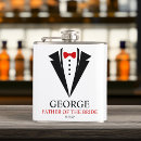 Search for father of the bride flasks Best man