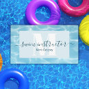 Search for swim instructor business cards Professional