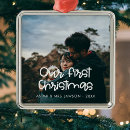 Search for wedding photo christmas tree decorations Newlywed