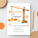 Search for construction crane invitations Modern