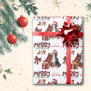 Search for bernese mountain dog christmas wrapping paper Animal