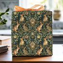 Search for woodland christmas wrapping paper Green
