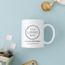 Search for corporate design mugs Black and white