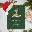 Search for funny ugly sweater invitations Reindeer