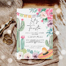 Search for mexican fiesta bridal shower invitations Succulent