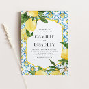 Search for mediterranean wedding invitations Lemon