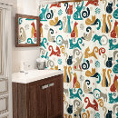 Search for cat shower curtains Abstract