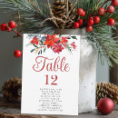 Search for christmas table cards Botanical