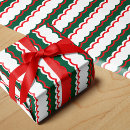 Search for red and green striped wrapping paper Modern
