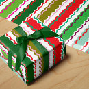 Search for red and green striped wrapping paper Modern