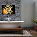 Search for modern abstract black yellow art Fine