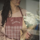 Search for burgundy aprons White