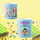 Search for mermaid party mugs Under the sea