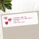 Search for teacup return address labels Vintage