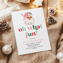 Search for oh what fun invitations Vintage