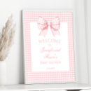 Search for pink gingham posters Elegant