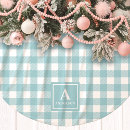 Search for blue tree skirts Chequered