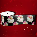 Search for black santa ribbon Xmas