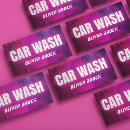 Search for car wash business cards Neon