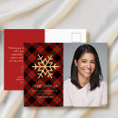 Search for red snowflake postcards Corporate