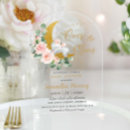 Search for see through invitations Budget premium acrylic