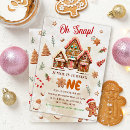 Search for gingerbread birthday invitations Oh snap