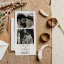 Search for black and white wedding save the dates Clean