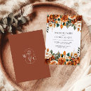 Search for boho terracotta wedding invitations Burnt orange
