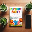 Search for tiger kid invitations Zoo