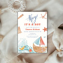 Search for sailboat baby boy shower invitations Summer