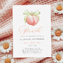 Search for sweet as a peach invitations Mother to be