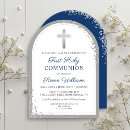 Search for holy invitations Navy blue