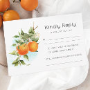 Search for orange rsvp cards Modern
