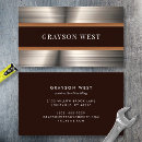 Search for construction business cards Industrial
