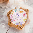 Search for little girls birthday stickers Our little butterfly