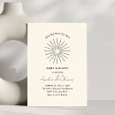 Search for sunburst invitations Gender neutral