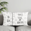 Search for paws pillowcases Cute dog