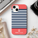 Search for navy blue and white iphone cases Nautical