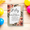 Search for romantic birthday invitations Botanical